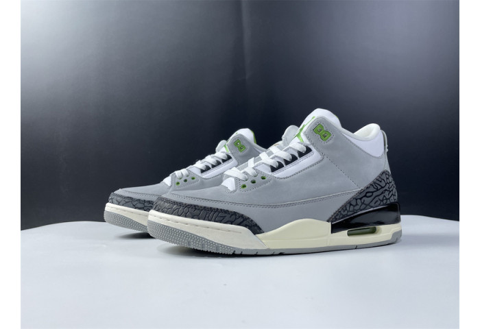 Air Jordan 3 Chlorophyll Tinker 136064-006
