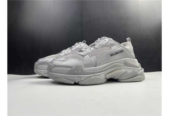 BALEN Triple S Sneaker Silver 536737 W2FS2 8100