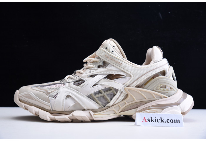 Balen Tess S. Gomma Sneakers Cream Color 570391 W2GN1 9000