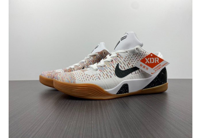 Nike Kobe 9 Elite Premium Low HTM Milan White Multi-Color 698595-109