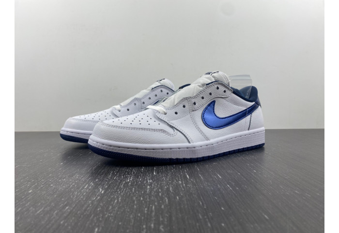 Air Jordan 1 Retro Low Metallic Blue 705329-106