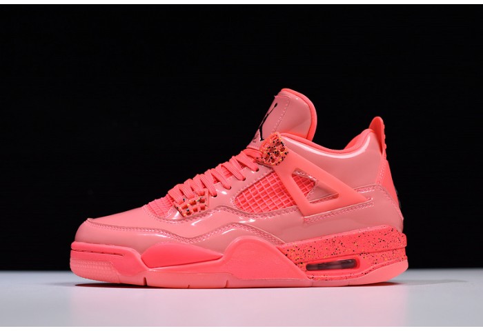 Air Jordan 4 Retro NRG WMNS ''Hot Punch/Black-Volt'' AQ9128-600