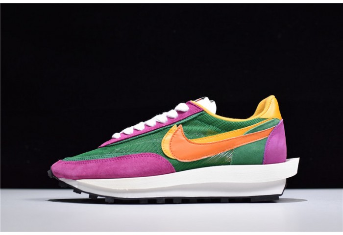 Sacai Nike LDV Waffle Green Pink Yellow BV0073-301
