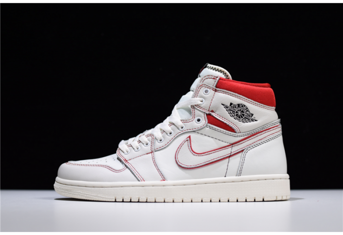 Jordan 1 Retro High Phantom Gym Red - 555088-160