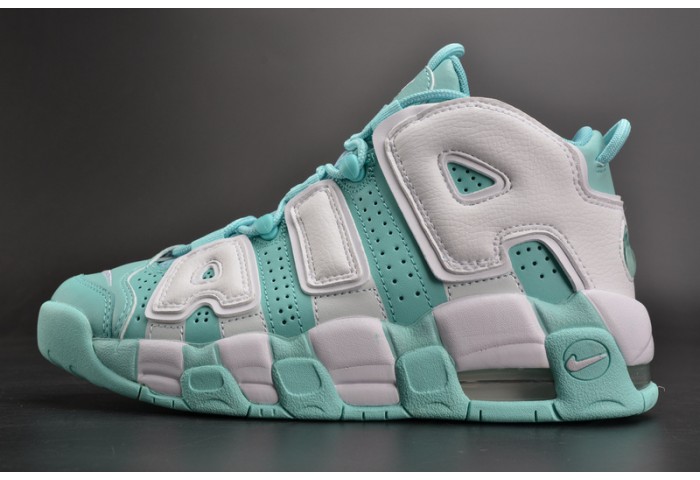 Nike Air More Uptempo GS “Island Green” womens 415082-300