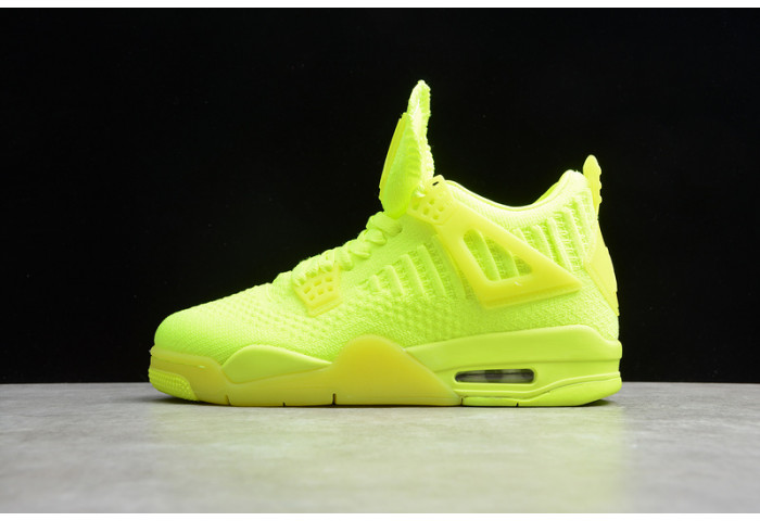 Air Jordan 4 Retro Flyknit Volt AQ3559-700
