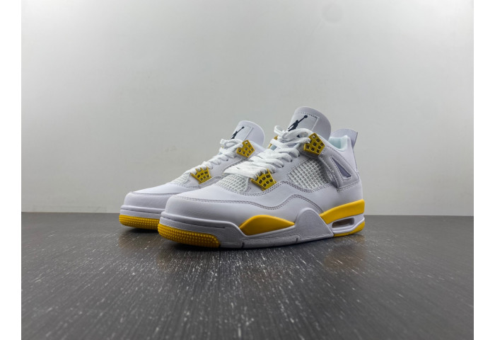 Air Jordan 4 White Yellow