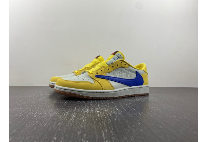 Air Jordan 1 Retro Low OG SP Travis Scott Canary DZ4137-700