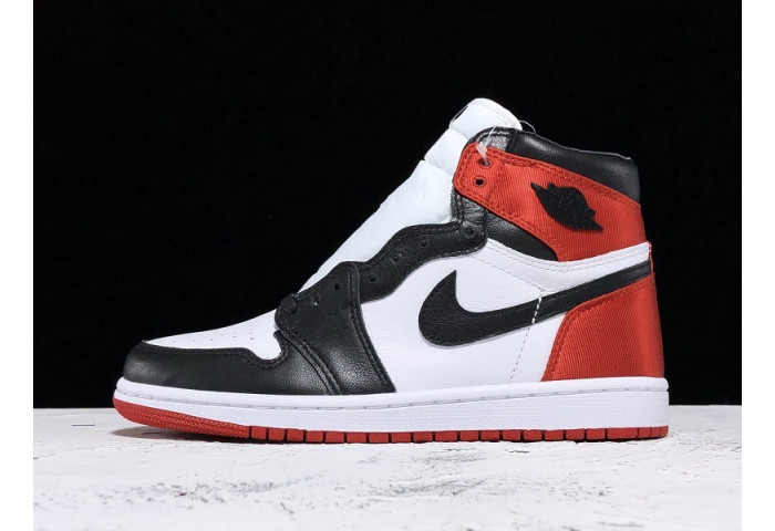 Air Jordan 1 Retro High Satin Black Toe CD0461-016