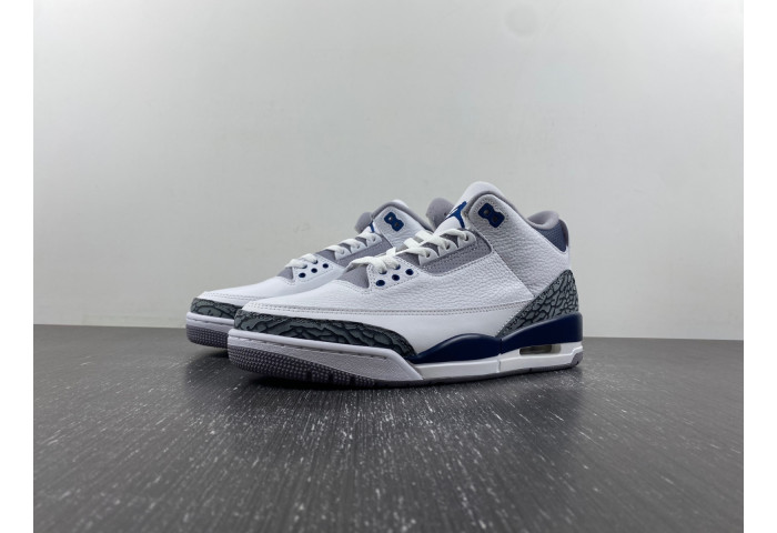 Air Jordan 3 “White/Navy” CT8532-140