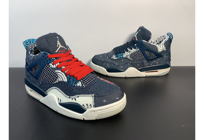 Air Jordan Jordan 4 Retro SE ''Sashiko'' CW0898-400.