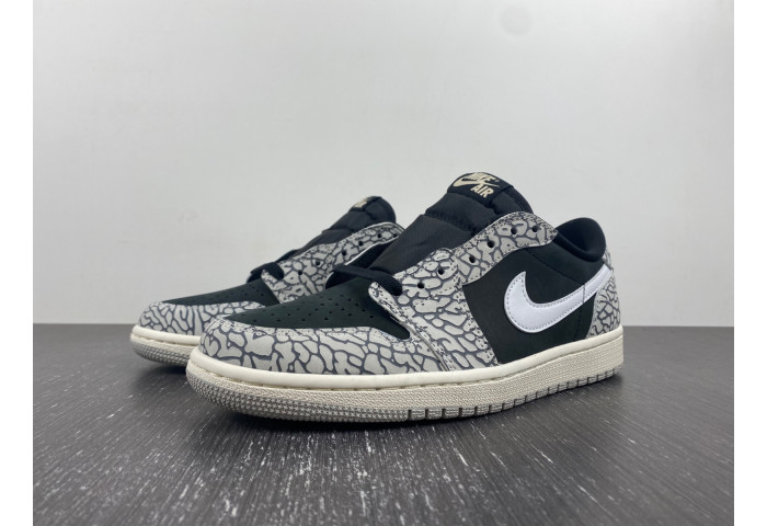 Air Jordan 1 Retro Low OG Black Cement CZ0790-001