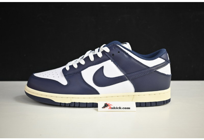 NIKE SB DUNK LOW NAVY BLUE WHITE DD1503-115