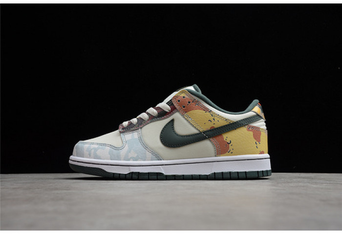 Nike Dunk Low SE Sail Multi-Camo DH0957-100