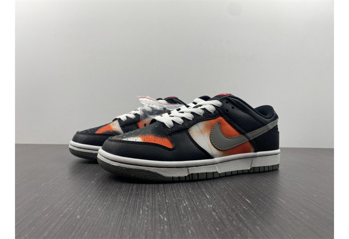 Nike Dunk Low Graffiti Black Red DM0108-001
