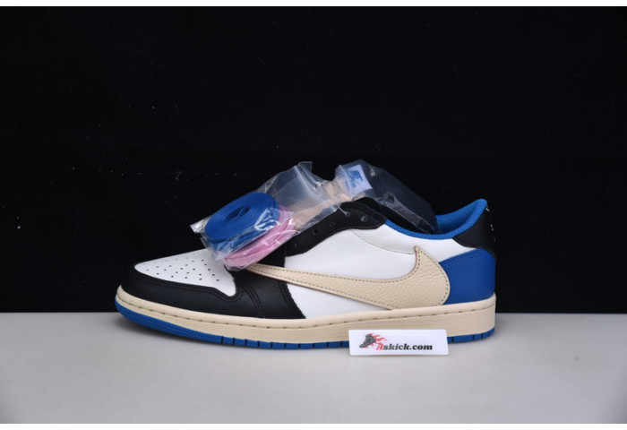 Travis Scott x Fragment x Air Jordan 1 Low OG DM7866-140