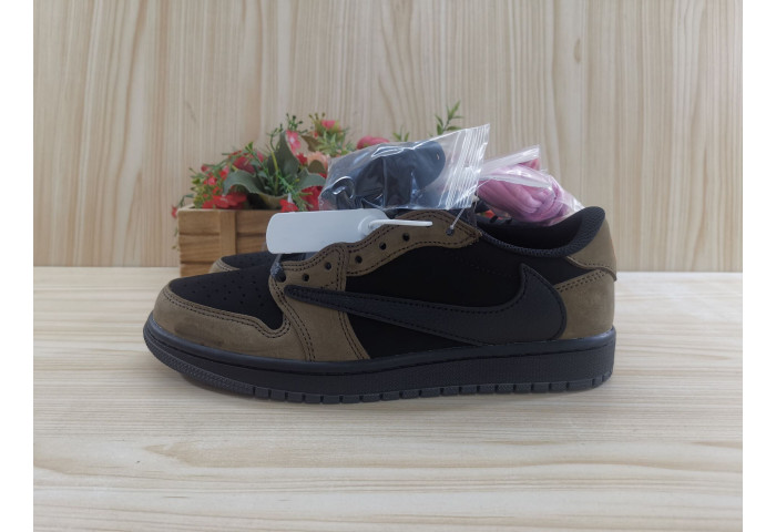 Travis Scott x Air Jordan 1 Low OG “Velvet Brown” DM7866-202