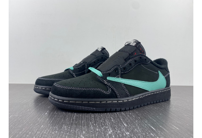 Travis Scott x Air Jordan 1 Low "Tiffany" Customs DM7866-311