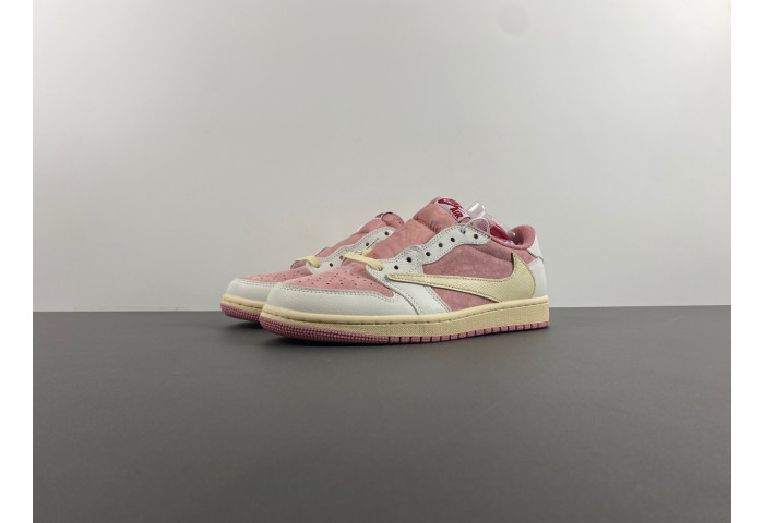 Travis Scott x Air Jordan 1 Low OG Pink DM7866-600