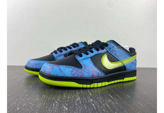 Nike Dunk Low SE Acid Wash Baltic Blue Volt DV1694-900