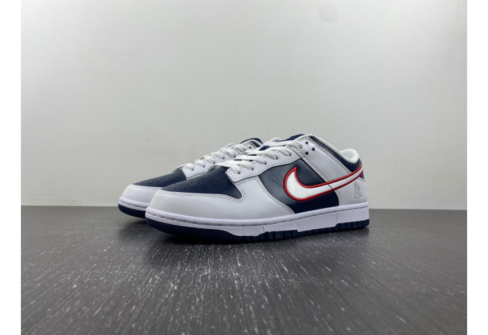 Nike Dunk Low Houston Comets Four-Peat  DZ2780-100