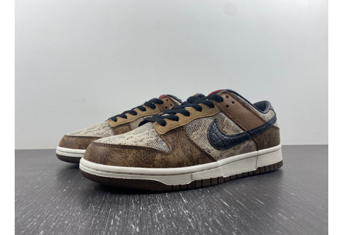 Nike Dunk Low Premium CO.JP Brown Snakeskin  FJ5434-120