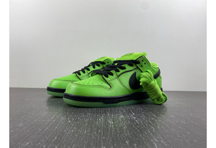 The Powerpuff Girls x Nike SB Dunk Low FZ8319-300.