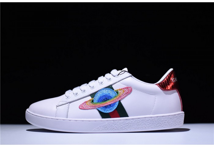 GU Ace Embroidered Low-Top Sneaker with ufo womens