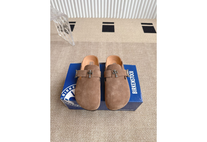 Chrome Hearts Birkenstock Mules