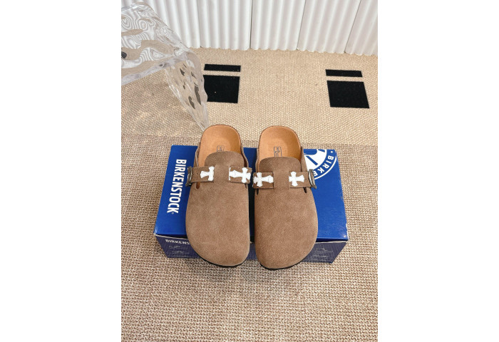 Chrome Hearts Birkenstock Mules