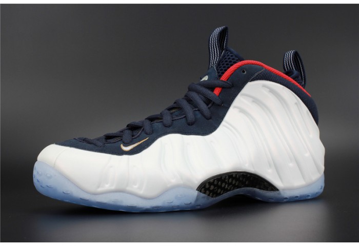 Nike Air Foamposite One “Olympic” University Red/ white  mens 575420-400