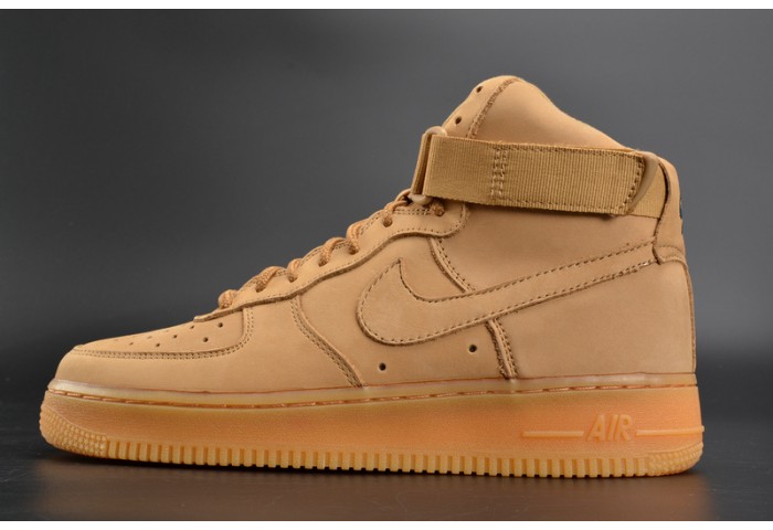NIKE AIR FORCE 1 HIGH “FLAX” 882096-200