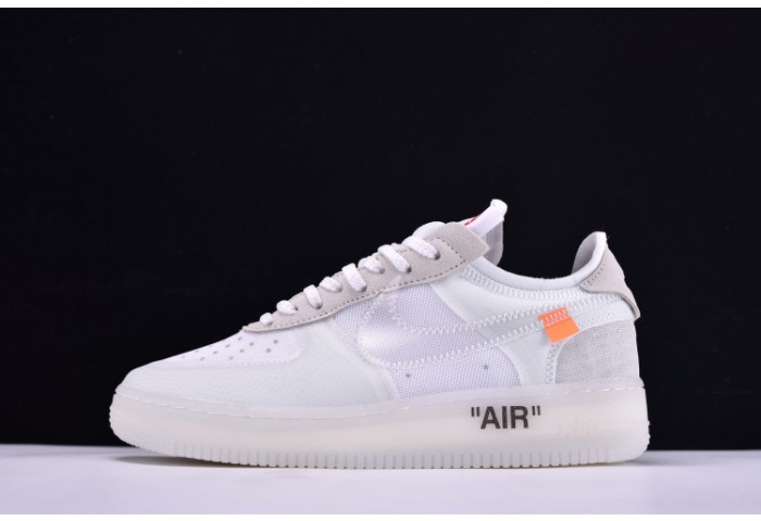 OF X NIKE AIR FORCE 1 LOW All White AO4606-100