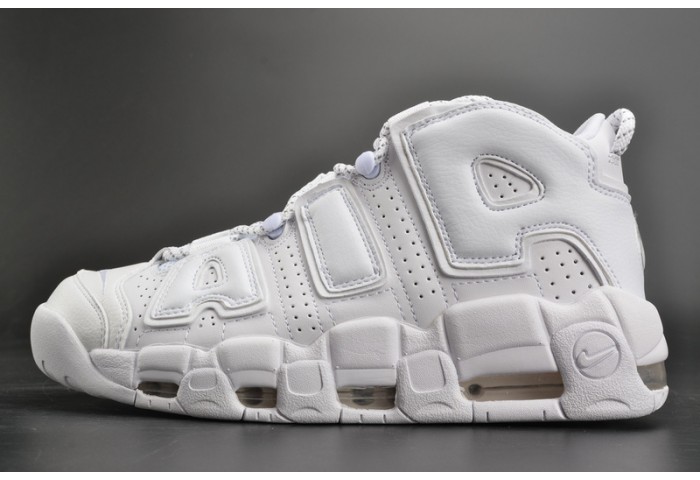 Nike Air More Uptempo “Triple White” mens 921948-100