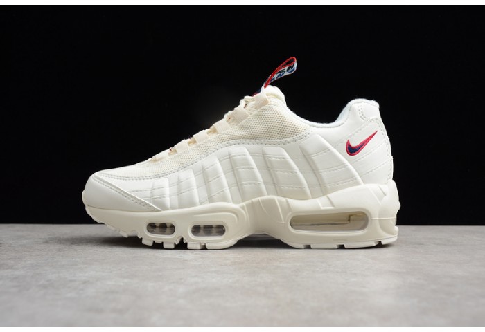 Nike AIR MAX 95 TT "PULL TAB"  white/ gym blue - gym red AJ1844-101