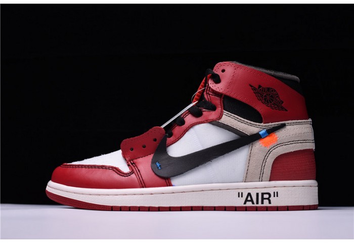 OF X Air Jordan 1 Retro High Chicago AA3834-101