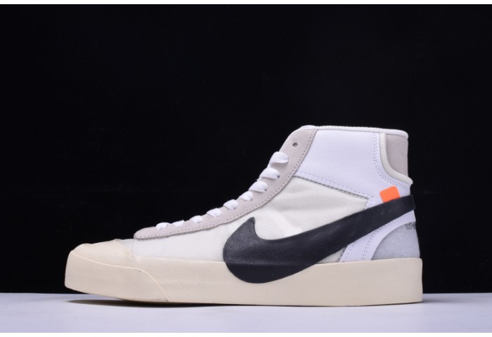 OF X Nike Blazer MID THE TEN 10 Virgil Abloh AA3832-100