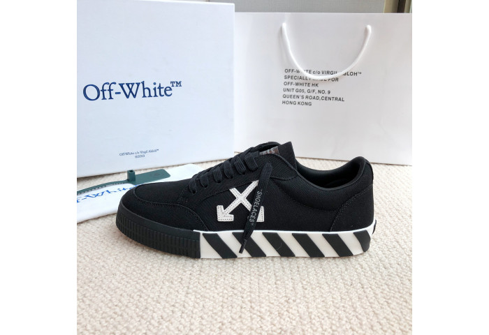 OFF-WHITE Low Vulcanized Leather Shoes