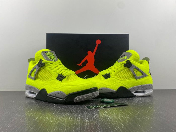 Air Jordan 4 bright green