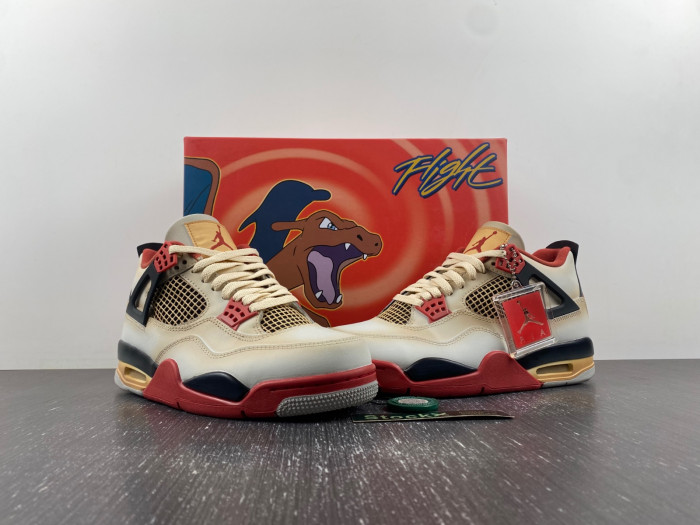 Air Jordan 4 Vintage red