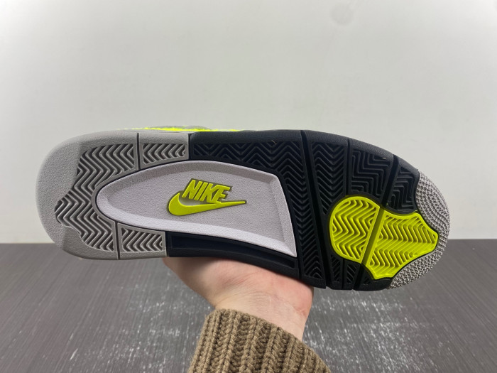 Air Jordan 4 bright green