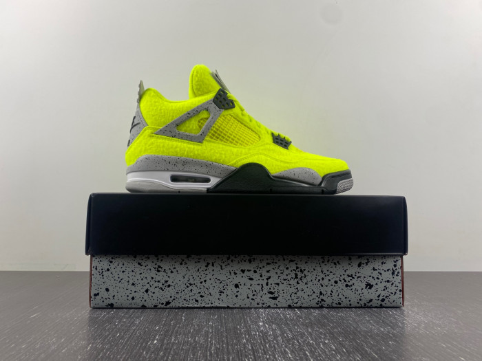 Air Jordan 4 bright green