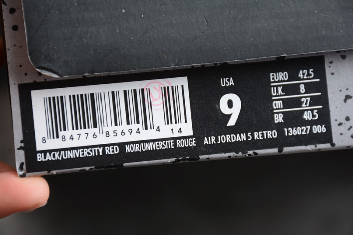 Air Jordan 5 Retro Satin Bred 136027-006