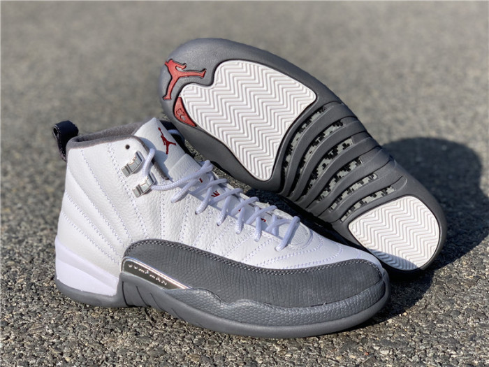 Air Jordan 12 Retro BG "Dark Grey" - 153265-160
