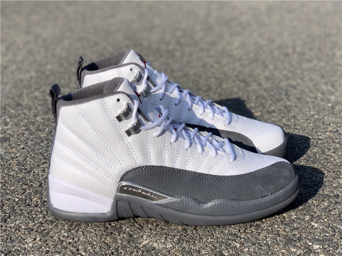 Air Jordan 12 Retro BG "Dark Grey" - 153265-160