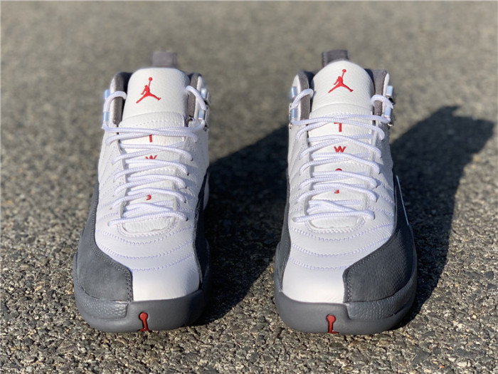 Air Jordan 12 Retro BG "Dark Grey" - 153265-160