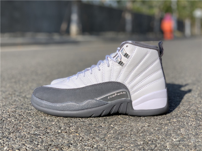 Air Jordan 12 Retro BG "Dark Grey" - 153265-160