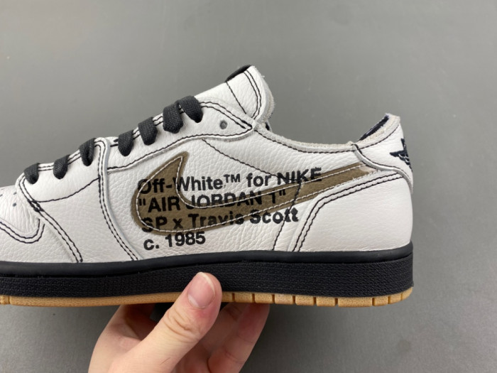 Travis Scott x Air Jordan 1 x LIVV  Low Top