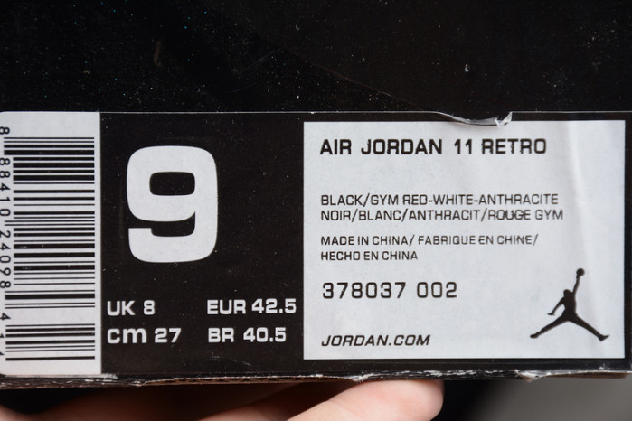 Air Jordan 11 Retro 72-10 378037-002