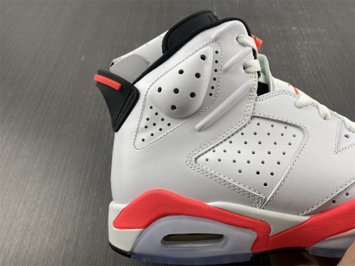 Jordan 6 Retro Infrared White 384664-123